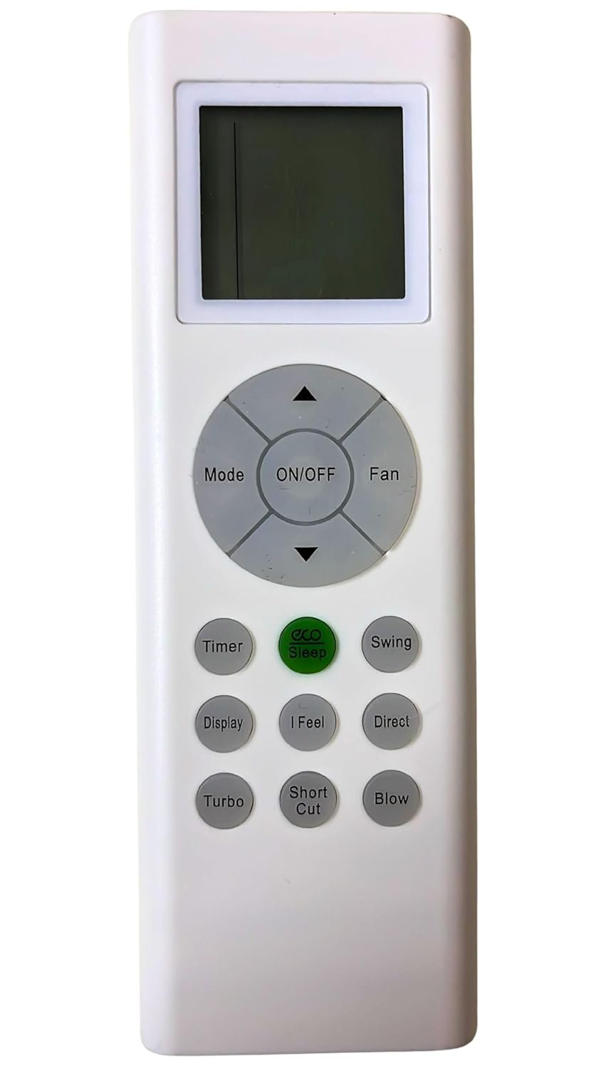 201b AC Remote No. 201B (No Backlight), Compatible/Replacement for Bluestar AC Remote - Image 1