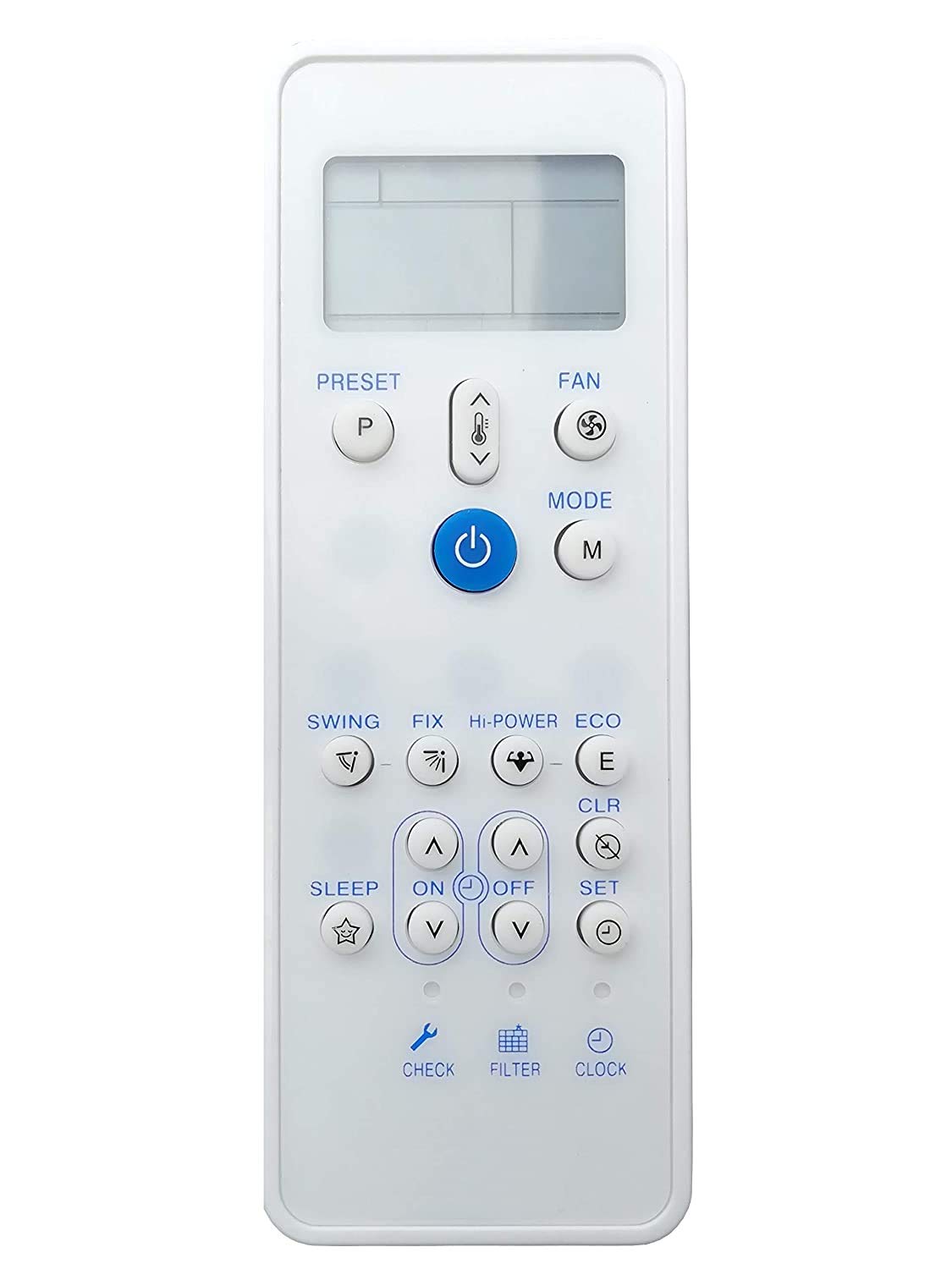212 AC Remote No. 212 (No Backlight), Compatible/Replacement for Carrier AC Remote - Woniry Remotes - Image 1