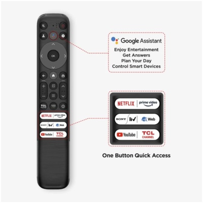 TCL Smart TV Remote Control Original With Voice Function RC902V - Woniry Remotes - Image 2