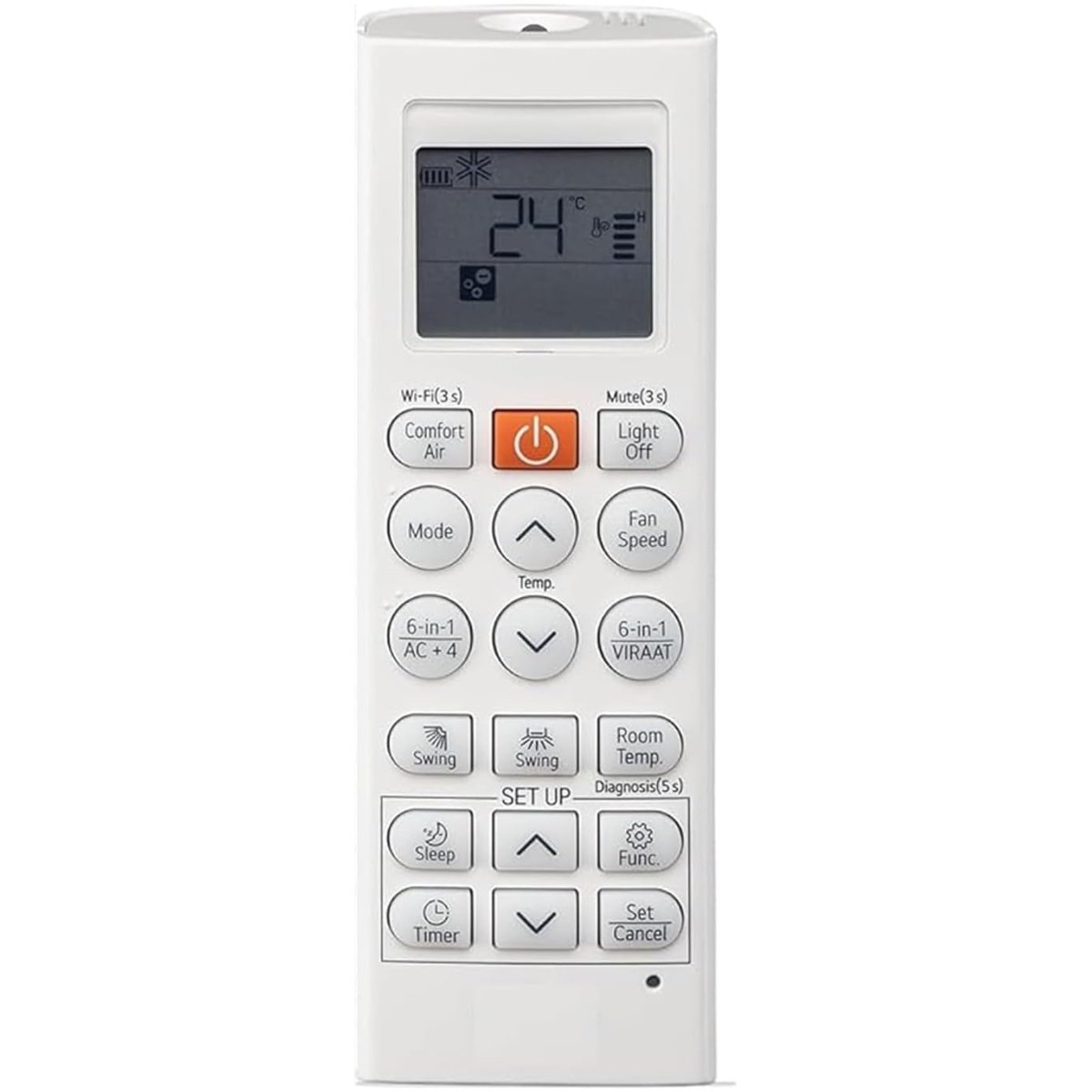 VI1 Ac Remote Control Compatible For LG US-Q24ENXE Ac Remote Control-36S - Image 1