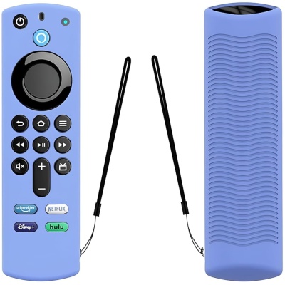 Fire TV Stick Remote Control Silicone Cover (For 3rd Gen)(Glowing Blue) - Woniry Remotes - Image 2