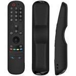 Silicone Protective Case For LG AN-MR21GA Magic Remote (Black)