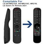 Silicone Protective Case For LG AN-MR21GA Magic Remote (Black) - Image 3