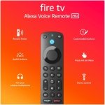 Amazon Alexa Voice Remote Pro, includes remote finder, TV controls, backlit buttons, requires compatible Fire TV device - Image 2