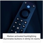 Amazon Alexa Voice Remote Pro, includes remote finder, TV controls, backlit buttons, requires compatible Fire TV device - Image 4