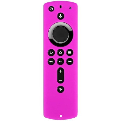 Silicone Remote Cover Case For Amazon Fire TV Stick Remote 2nd Gen(Purple) - Woniry Remotes