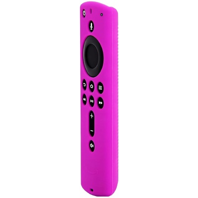 Silicone Remote Cover Case For Amazon Fire TV Stick Remote 2nd Gen(Purple) - Woniry Remotes - Image 2