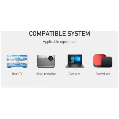 Voice Air Mouse Remote Controller with 2.4 Ghz Wireless Connection Air Fly Smart Remote for PC, Smart TV, Android TV Box - Woniry Remotes - Image 3