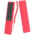 Silicon Protective Case Cover Compatible with Samsung Smart TV Remote 2500V Remote with Loop [Remote NOT Included] (Red) - Woniry Remotes - Image 2