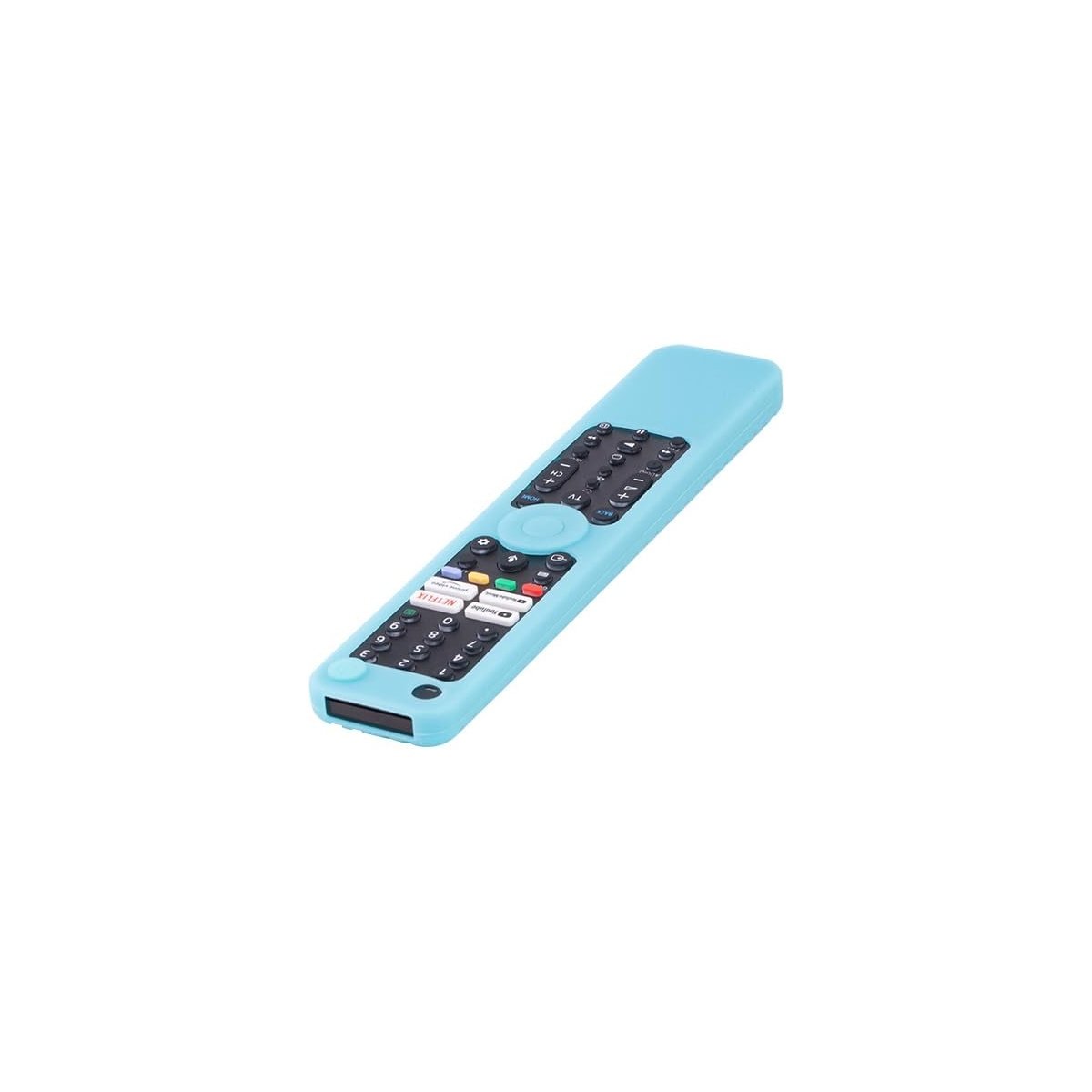 Silicone Protective Cover for Sony Smart TV Remote (Glowing Blue) - Image 2