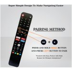 Remote Control For Nokia Smart Android Tv With Voice Control Function ( Pairing Must) - Image 2
