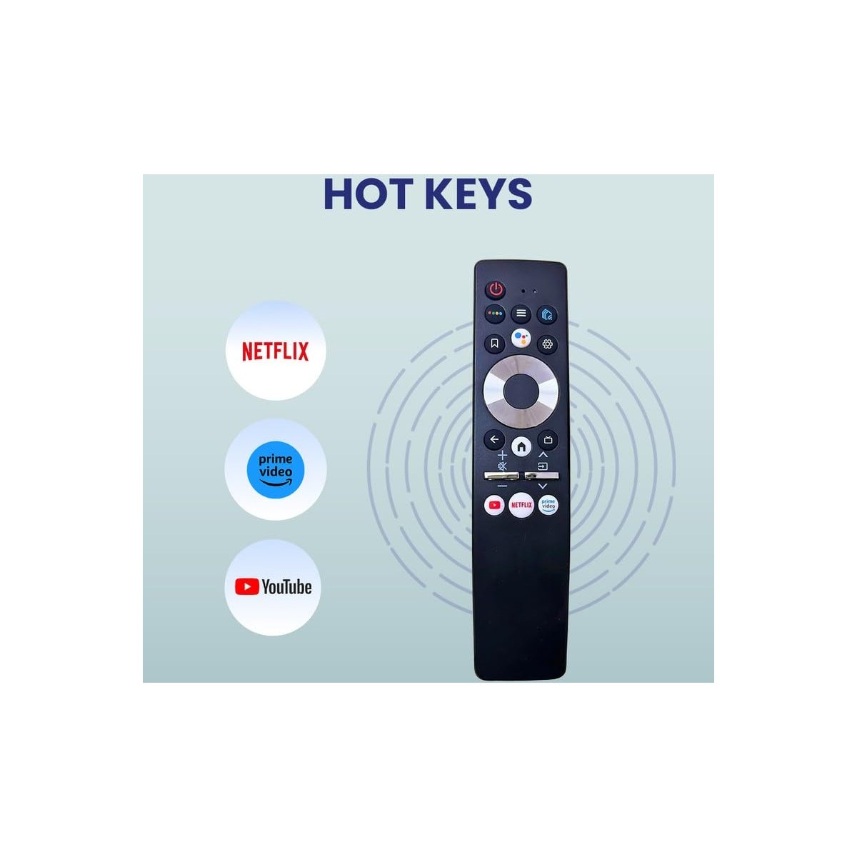 Remote Control Compatible with Haier TV HTR-U29 (Non Voice) - Image 2