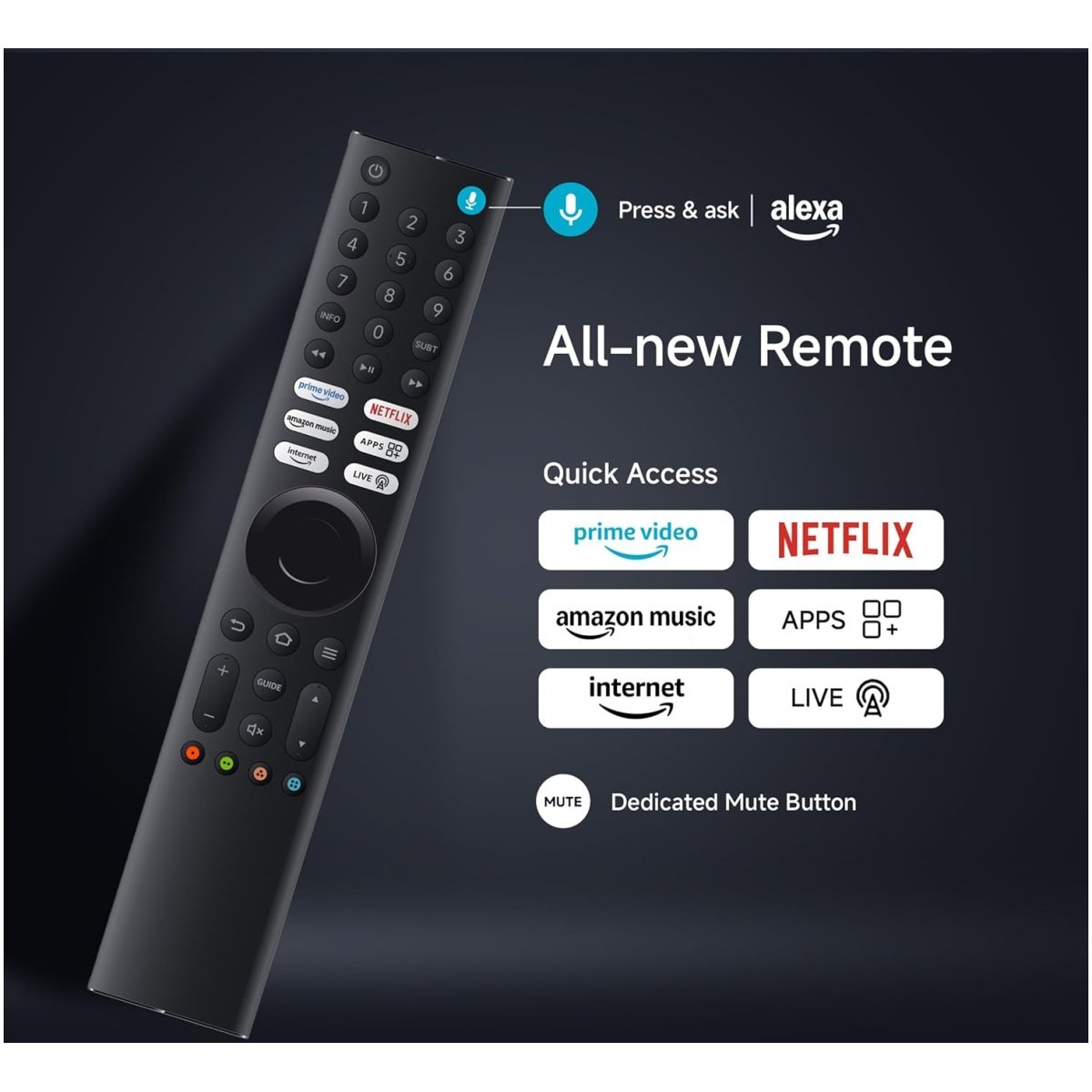 XIAOMI FIRE TV REMOTE WITH VOICE CONTROL - Image 2