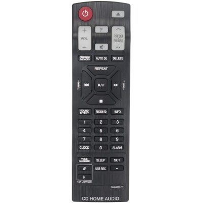 AKB73655791  Remote Control Compatible with LG MINI HI-FI Audio OM4560 OM7560