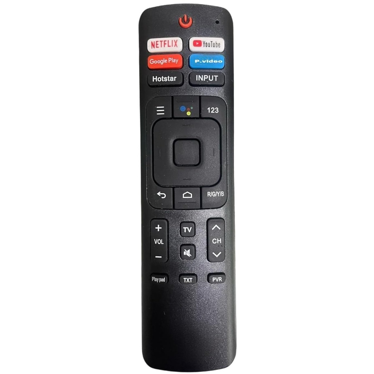 61UYokuybYL._SL1500_ Remote control compatible for Hisense/VU Smart LED TV (With Voice) - Image 1