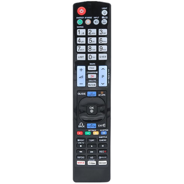 LG Remote Control and Replacement of 3D Magic Smart tv Remote, Universal Remote for Any LCD LED UHD 4K Android Television with Netflix Prime Video 3D Hotkeys